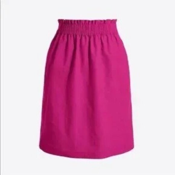 Women's J. Crew Sidewalk Skirt | Hot Pink | Size 4 | NWT - Picture 1 of 4